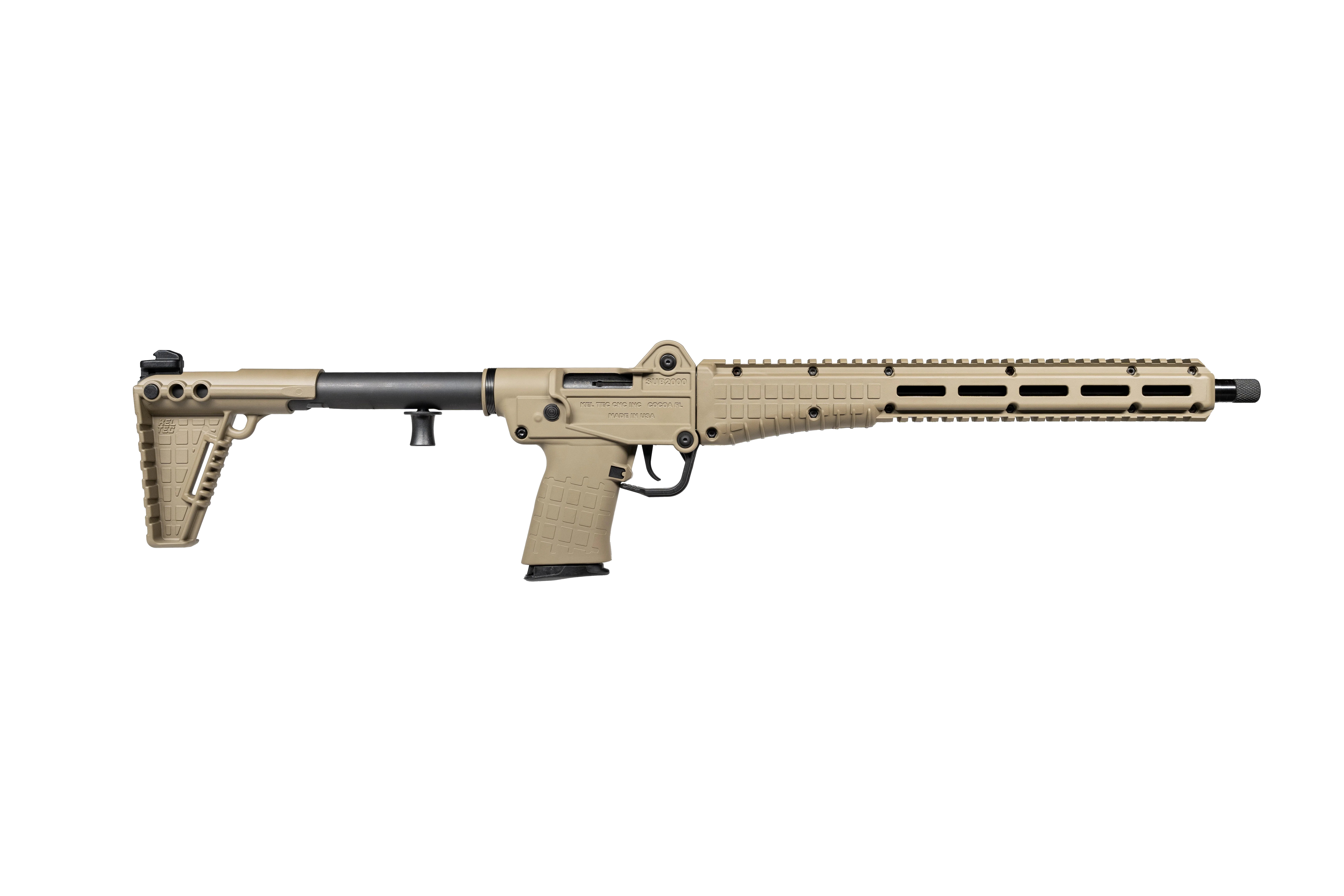 Kel-Tec Sub2000 Tan 5.7 X 28 16.25" Barrel 20-Rounds