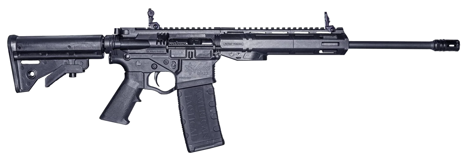 ATI ALPHA MAXX RIA 5.56X45MM 16" HBAR BBL POLY 9"MLOK MM4 STK F/U SIGHTS 30RD