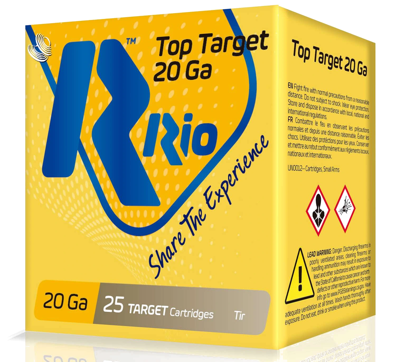 Rio Ammunition Top Target 20 GA 2.75" 25-Rounds #9